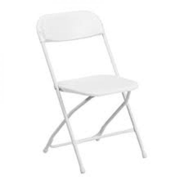 White Adult Chair