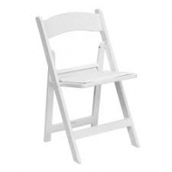 White Adult Padded Chair