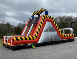 20' High Voltage Dual Lane Dry Slide