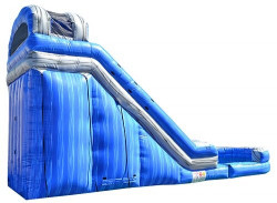 18' Blue Volcano Water Slide