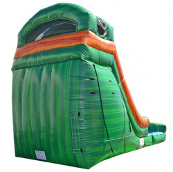 16' Green Magic Water Slide